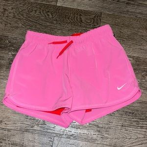 NWOT | Pink & Red NIKE DRY-FIT shorts